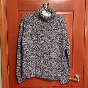 Lands End marled turtleneck sweater